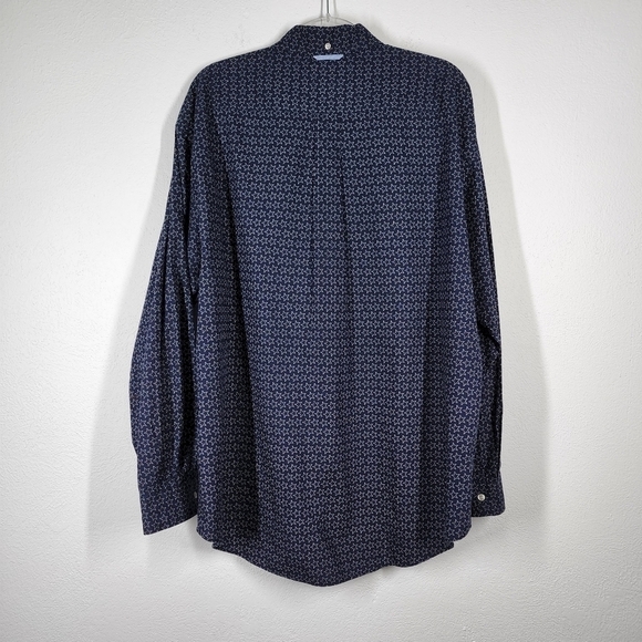 TOMMY HILFIGER BUTTON DOWN STAR PATTERN SHIRT - Picture 4 of 8